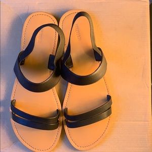 Black sandals